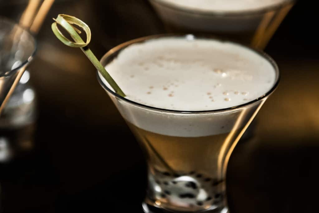 Signature cocktails, like this one, show your dad, father in law or step dad is a simple way of honoring them on your wedding.