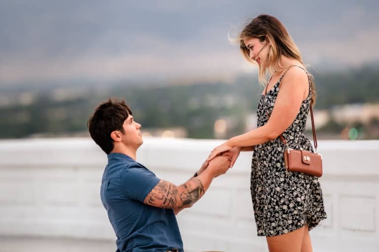 Denver Destination Proposal at Inspiration Point: Nick + Cylie